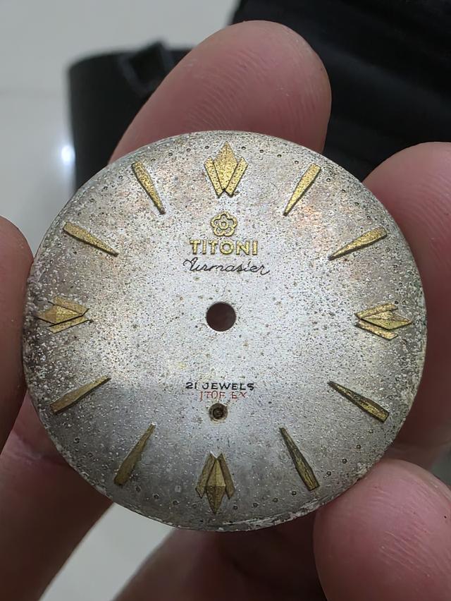 A.หน้าปัด TITONI ติโตนี่ ของสะสมเก่าเก็บ WATCH FACE ขายตามสภาพ รุ่นเก่า หายาก พร้อมส่ง