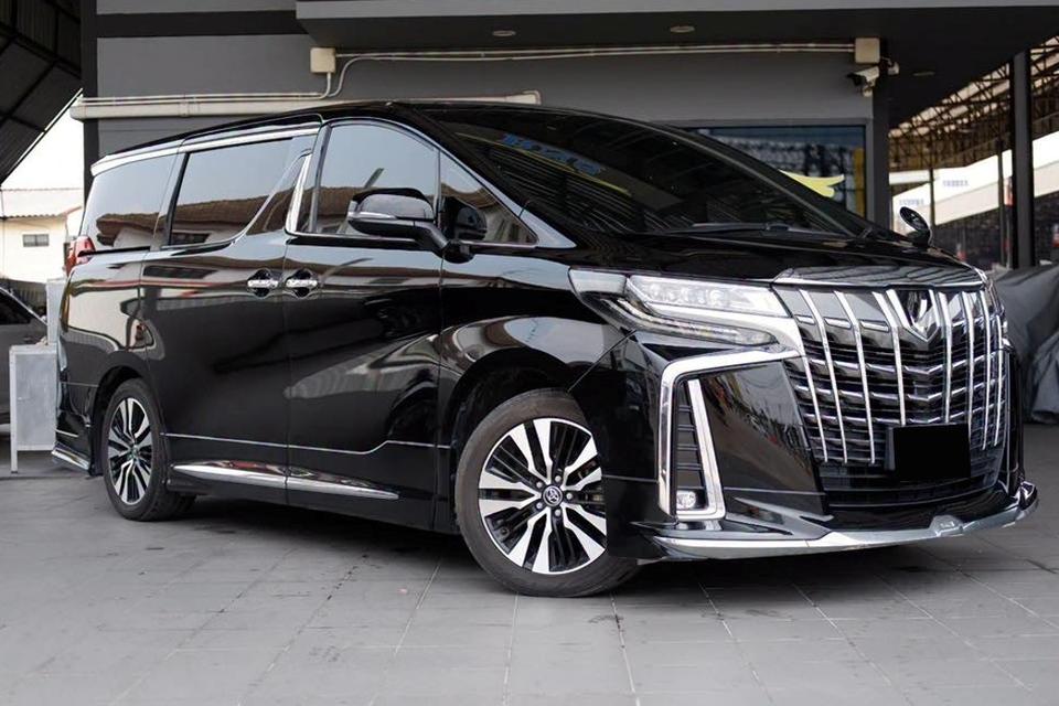 Toyota Alphard 2.5 SC Package 2022 สีดำ มือเดียวไมล์น้อย สีเดิมทั้งคัน รูปที่ 3