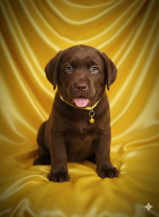 Chocolate Labradors  3