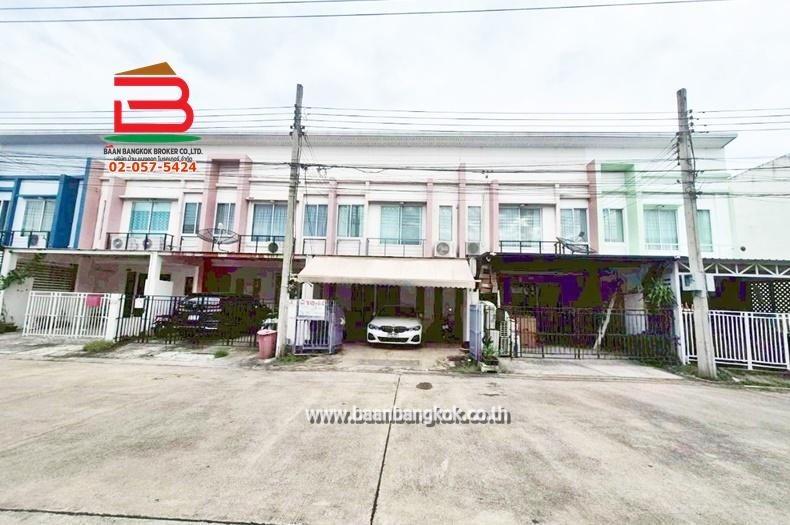 ให้เช่า ทาวน์โฮม RK PARK Saimai-Watcharapol (อาร์เค พาร์ค สายไหม-วัชรพล) เนื้อที่ 25.7 ตรว. ถนนสายไหม แขวงสายไหม เขตสายไหม