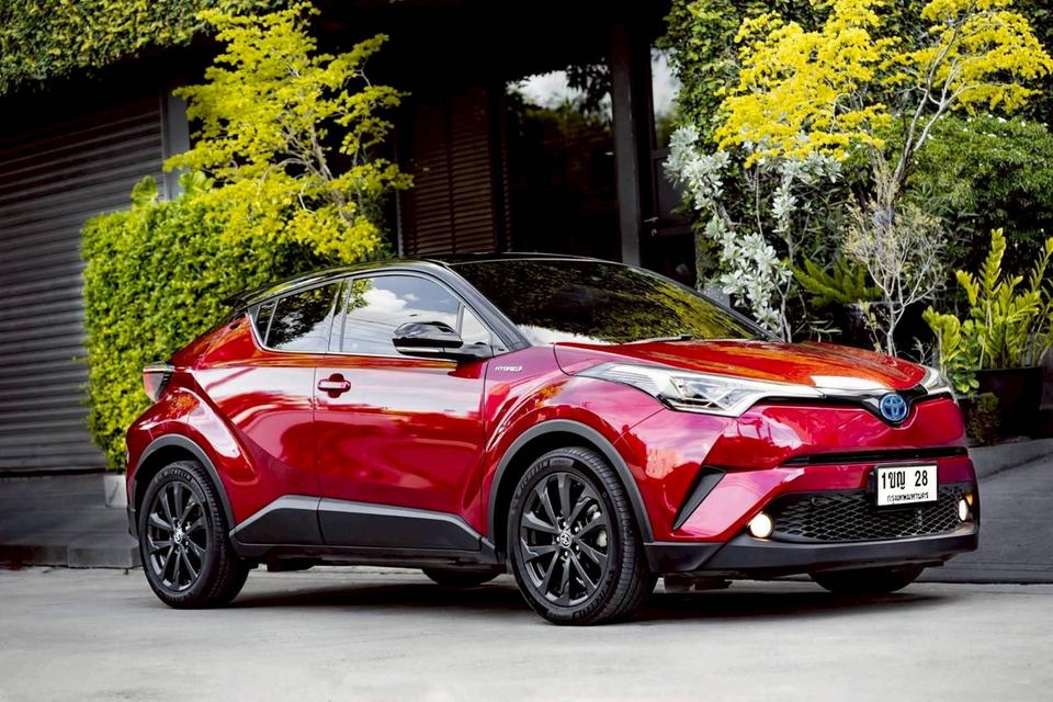 รหัสรถ PR28 Toyota C-HR 1.8 Hybrid High (รุ่น Top สุด + 2 Tone)