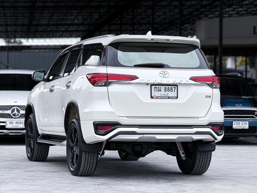 2019 TOYOTA FORTUNER, 2.4 V 4WD โฉม ปี15-ปัจจุบัน สีขาวแต่ง TRD รหัส WRT8887 6