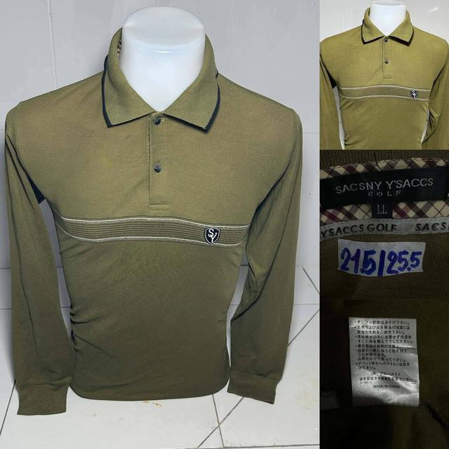 เสื้อคอปกแขนยาวเสื้อมือสอง รูปที่ 4