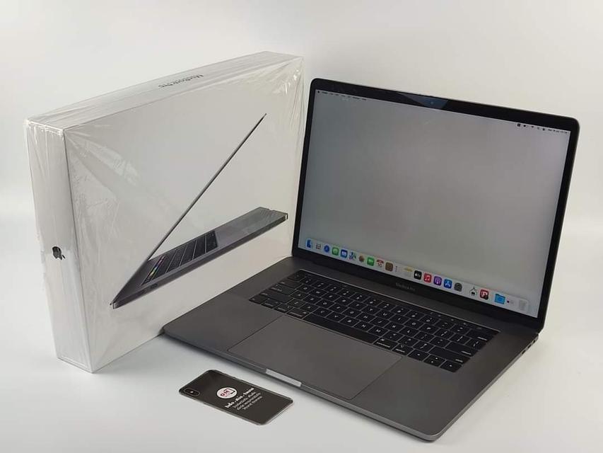 รูป ขาย/แลก MacBook Pro 15inch (2018) Space Gray Core i7 Ram32 SSD256 Keyboard ENG ครบกล่อง เพียง 27,900 บาท  1