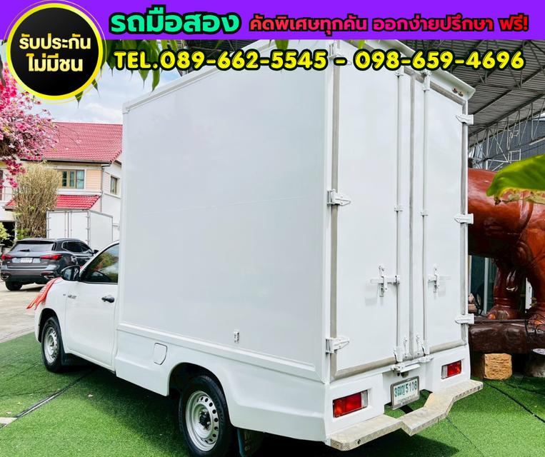✨ 2021 Toyota HILUX REVO 2.4 Single Cab Entry  📦 ตู้แห้งสูงภายใน 180 ซม. รูปที่ 4
