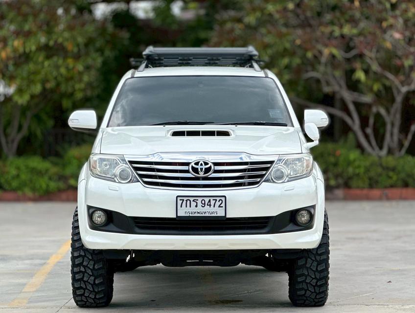 รหัสรถ PEAT9472 TOYOTA FORTUNER 3.0V 4WD ปี2013 สีขาว  2