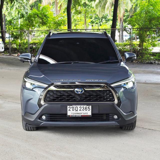 2021 Toyota Corolla CROSS 1.8 HYBRID PREMIUM SAFETY AT รถสวย มือเดียวป้ายแดง ไมล์น้อย รูปย่อยที่ 2