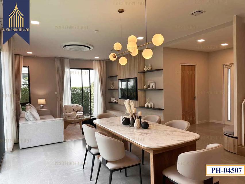 For rent บ้านพร้อมอยู่ มัณฑนา บางนา กม.15 ใกล้เมกะบางนา บางนาตราด เฟอร์นิเจอร์ครบครัน 8