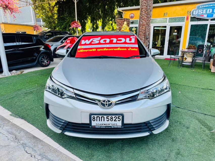 TOYOTA  ALTIS 1.6 G ปี 2018 ประหยัดน้ำมัน ติดแก็สCNG  สามารถใช้ได้ 2 ระบบ น้ำมัน+แก็ส