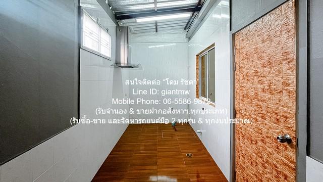 ขายทาวน์โฮม 2 ชั้น รีโนเวทใหม่ ซ.สายไหม (วัชรพล) ใกล้ทางด่วน และสถานีรถไฟฟ้า 18.6 ตร.ว. 3 น 2 น้ำ 1 จอดรถ ราคา 1.99 ล้าน 6