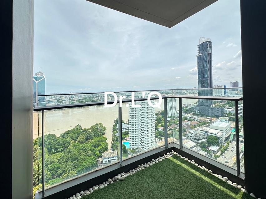 คอนโด สตาร์วิว พระราม 3 ลิฟท์ส่วนตัว ห้องมุม วิวแม่น้ำ 82 ตร.ม 2 นอน 2 น้ำ ชั้น29 ตึกA ตกแต่งครบ 3