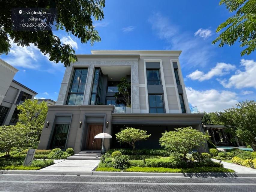 ขายบ้านเดี่ยว 3 ชั้น Grand Bangkok Boulevard Pinklao - Borom (แกรนด์ บางกอก บูเลอวาร์ด ปิ่นเกล้า-บรมฯ) บนสังคมส่วนตัวเพียง 41 ครอบครัว  1