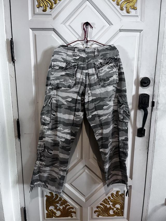 กางเกงขายาวลายทหารลายพราง 2