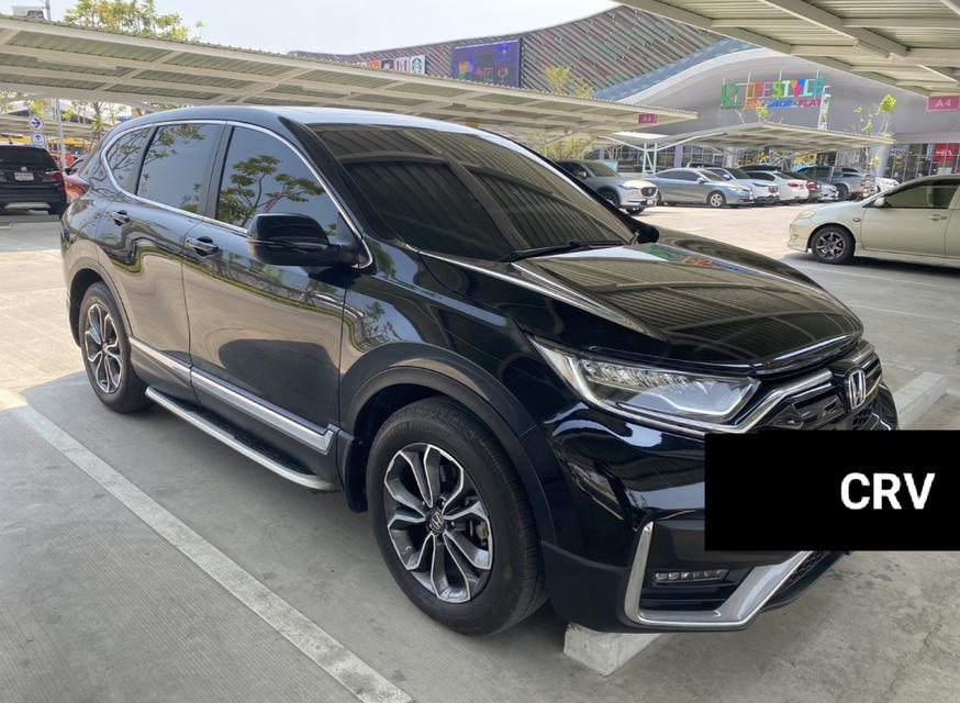 CRV1.6ELดีเซลปี2021รุ่นtop g5mcสีดำซันรูฟ4WD