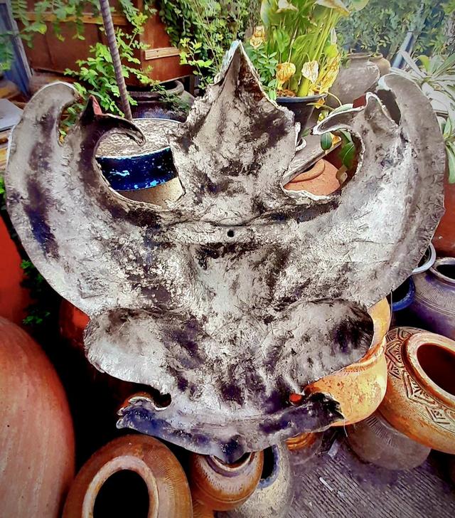 พญาครุฑแขวนผนัง พิมพ์หน้าดุ หน้ายักษ์ ขนาด65ซม ครุฑใหญ่ 5