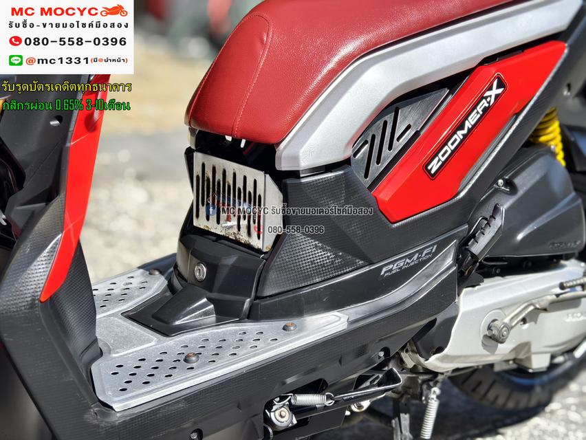 Zoomer x 2013 เครื่องท่อเดิมเสียงเงียบ ใช้งานได้ปกติ มีเล่มเขียวชุดโอนให้ครบ NO1161 11