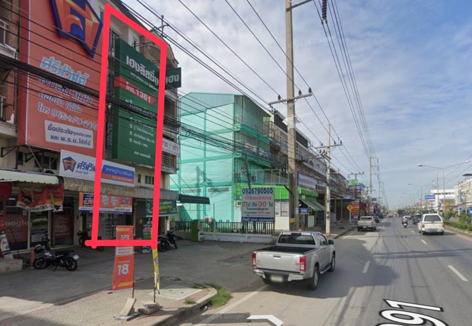 อาคารพาณิชย์ติดถนนเศรษฐกิจ ทำเลดี 1
