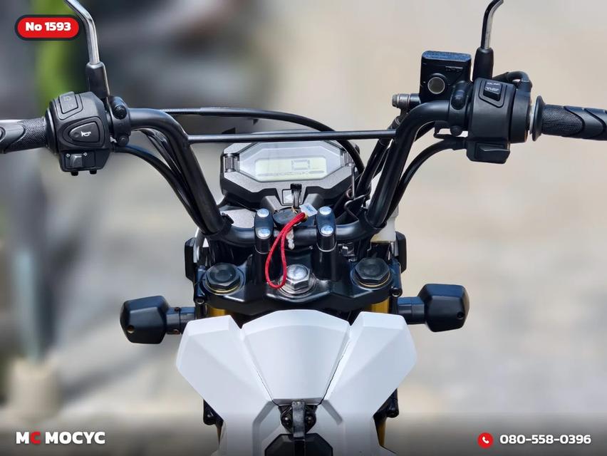 Honda Zoomer x 2016 ไมล์ดิจิตอล รถบ้านแท้มือเดียว เครื่องท่อเดิม มีเล่มเขียวชุดโอนครบ No.1593 รูปที่ 8
