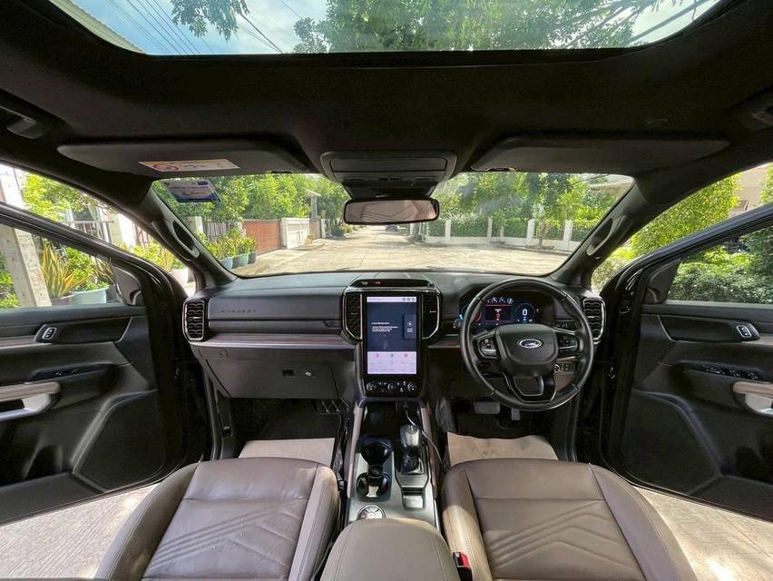 เจ้าของขายเอง FORD EVEREST 2.0 BI TURBO TITANIUM PLUS 4×4 TOP ปี22 สีดำ 17