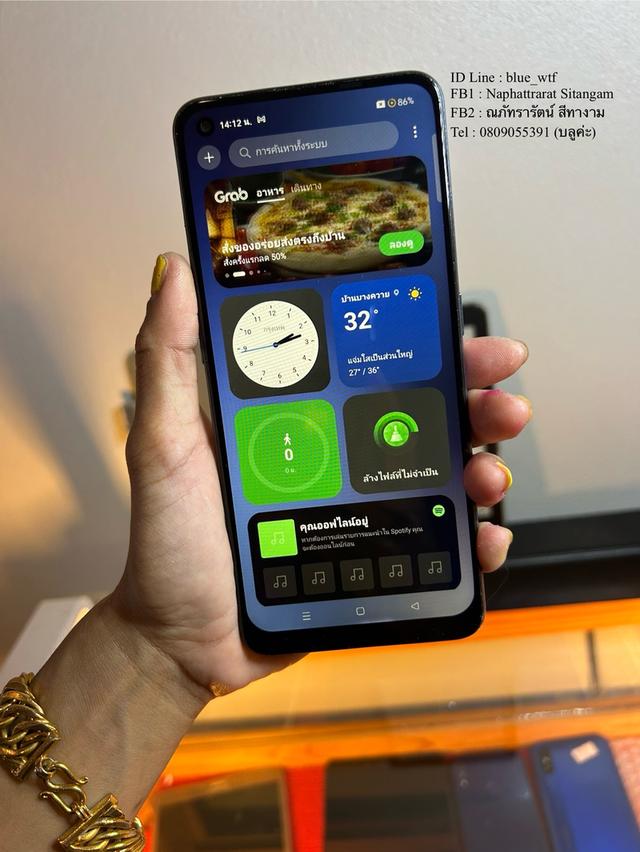 Oppo reno6z 5G จอ6.4นิ้ว Rom128Ram8 ขยายแรมได้อีก รองรับ5G สเปคแรงๆ สภาพสวย ปกติ ได้ทุกซิม