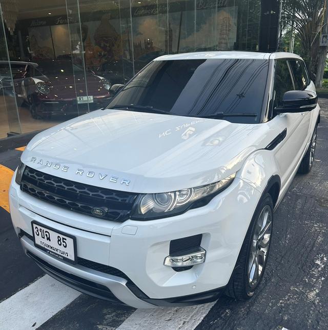 Range Rover Evoque ตอนนี้เอาไป 490,000 บาท ช้าอด!! RANGE ROVER EVOQUE Diesel 2013 สีขาว FULL Option 3 จอ