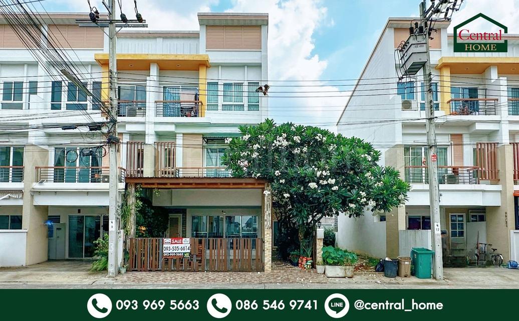 ทาวน์โฮม ภณาสิริ เรสซิเด้นซ์ เกษตร - นวมินทร์ หลังริม