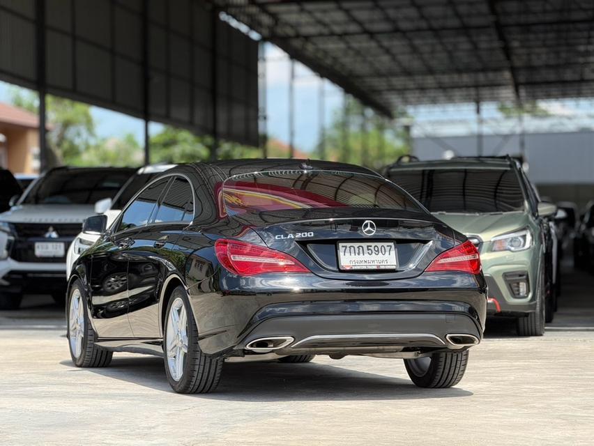 2017 BENZ CLA-CLASS, 200 โฉม W117 ปี13-20 สีดำ เกียร์ออโต้ เครื่องเบนซิน รถบ้านแท้ รุ่นใหม่ Facelift รูปที่ 5