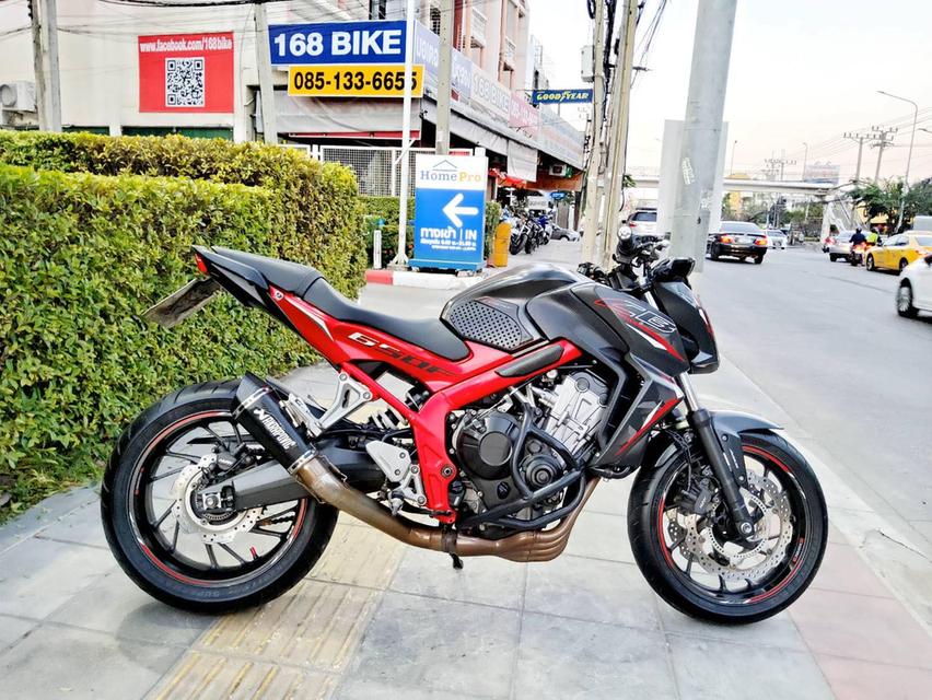 Honda CB650F ปี2018 สภาพเกรดA 6932 km เอกสารพร้อมโอน