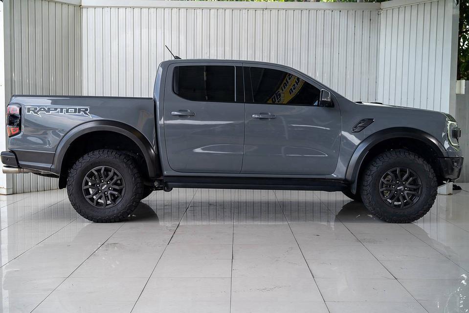 FORD RANGER, 3.0 RAPTOR ECO BOOST 4WD ปี 2022 จด 2025 สีเทาโฉม DOUBLE CAB รูปย่อยที่ 4