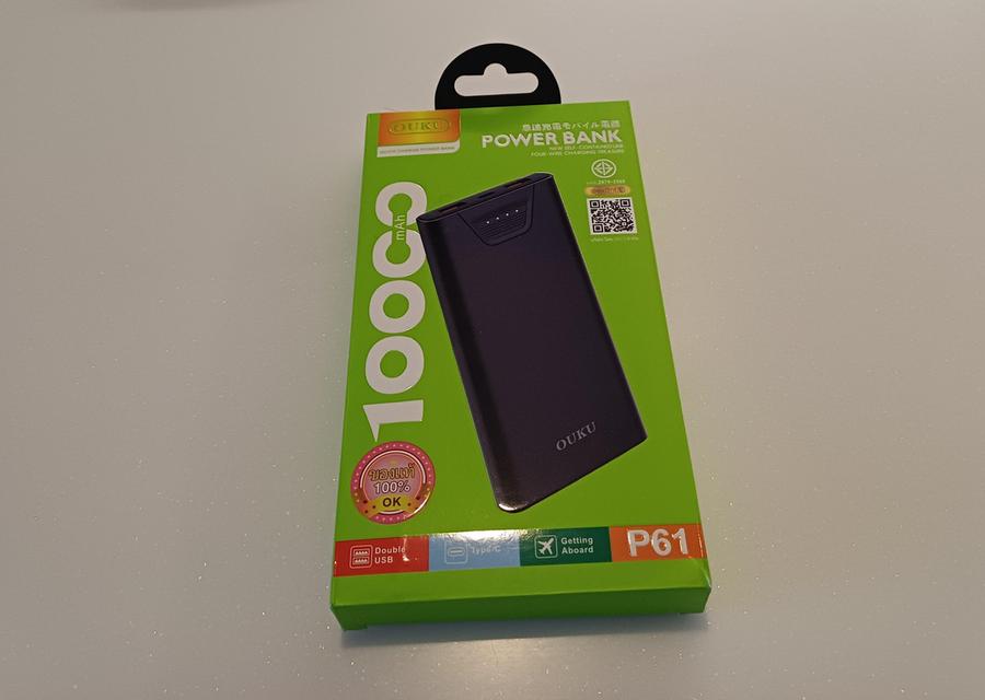 เพาว์เวอร์แบงค์ OUKU 1000 mAh
