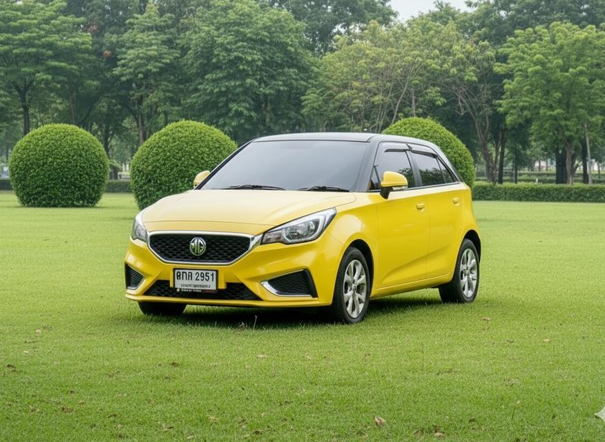 🔥ฟรีดาวน์ รถสวยมือเดียว ปีใหม่ ไมล์น้อย  MG 3 1.5 D AT ปี 2019