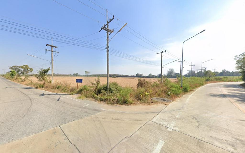 ขาย ที่ดิน ME394 ผัง EEC ม่วงลาย ทำเลดี ถมแล้ว ท่าบุญมี เกาะจันทร์ ชลบุรี . 35 ไร่ 65 ตรว ติดถนนคอนกรีต 2 ด้าน ใกล้ถนน 3 5