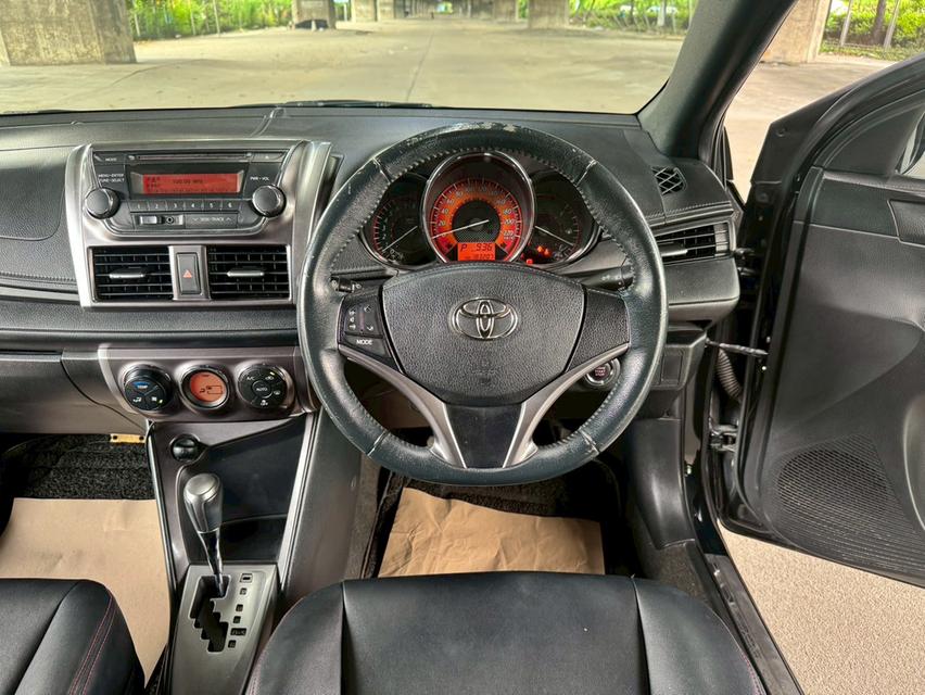ขายรถ Toyota Yaris 1.2G ปี 2015 สีดำ เกียร์ออโต้ 14