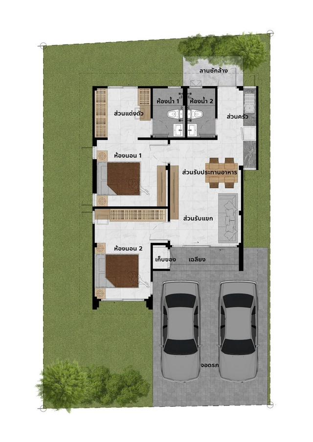 บ้านสวยสร้างใหม่ศรีราชา ซอยโรงน้ำพริก 6