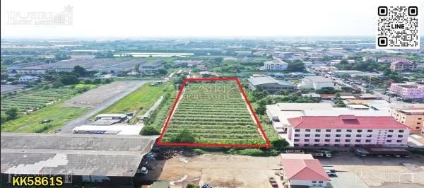 ที่สวย 8 ไร่ครึ่ง รูปทรงดีวางแปลนง่าย ขอ รง.4 ได้ 100% เดินทางสะดวก ใกล้ถนนหลักเชื่อมต่อพุทธสาคร-สายสี่ตัดใหม่ เพียง 6.5 ล้าน/ไร่ - KK5861S 2