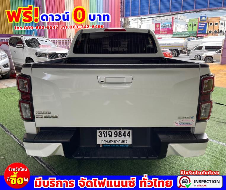 💢#ปี2022 Isuzu D-Max 1.9 CAB-4 L DA ไมล์แท้ 47,xxx กม. รับประกันศูนย์ ถึง ปี2025 เกียร์ออโต้ 5