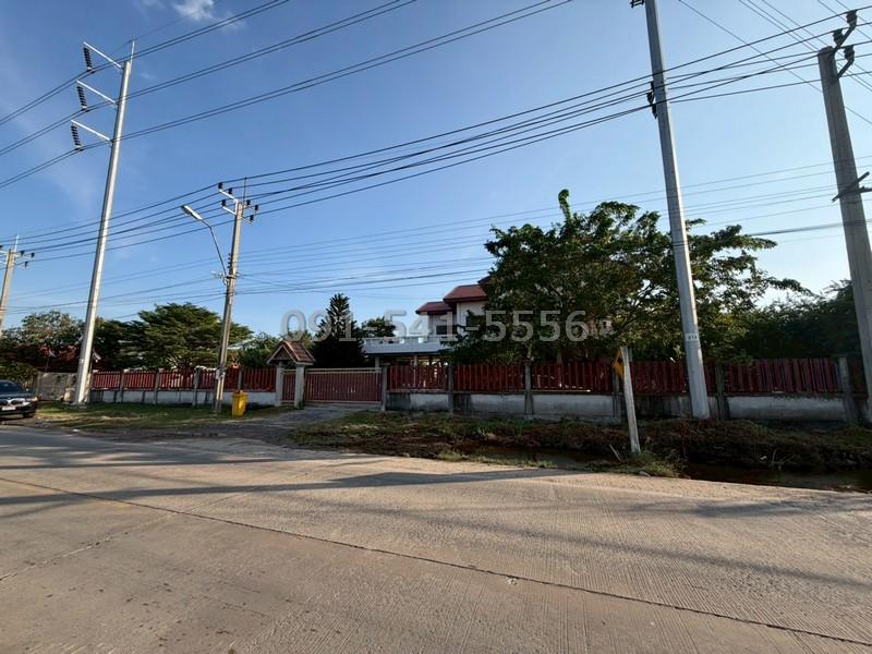 ขายที่ดินเปล่า แปลงใหญ่ 13-3-63 ไร่ ริมถนน ซอยประชาอุทิศ 90 หน้ากว้างติดถนนยาว ผังเมืองสีเขียว รองรับการพัฒนาแบบ Low Den 8