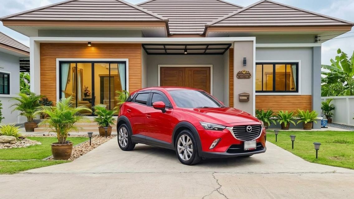 MAZDA CX-3 2.0 C ปี 2017 จด 2018รถบ้าน มือเดียว สีแดง สวยพร้อมใช้ ❤️
