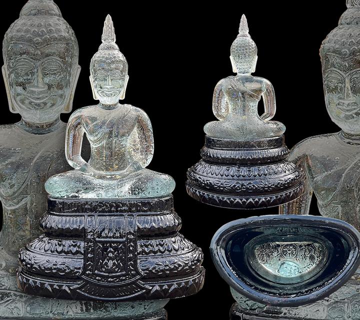 พระแก้ว 25พุทธศตวรรษ ปี2500 สำนักพุทธศรีประทีป หน้าตัก5นิ้ว