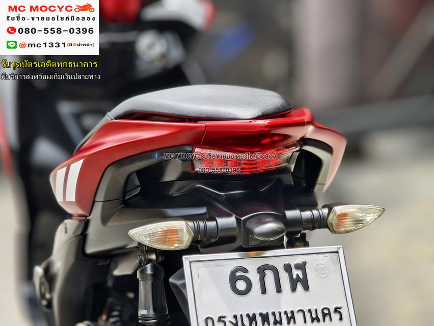 Aerox 2017 รถบ้านแท้มือเดียวเครื่องท่อเดิม กุญแจบุคเซอวิสครบ เล่มเขียวชุดโอนครบ No1216   12
