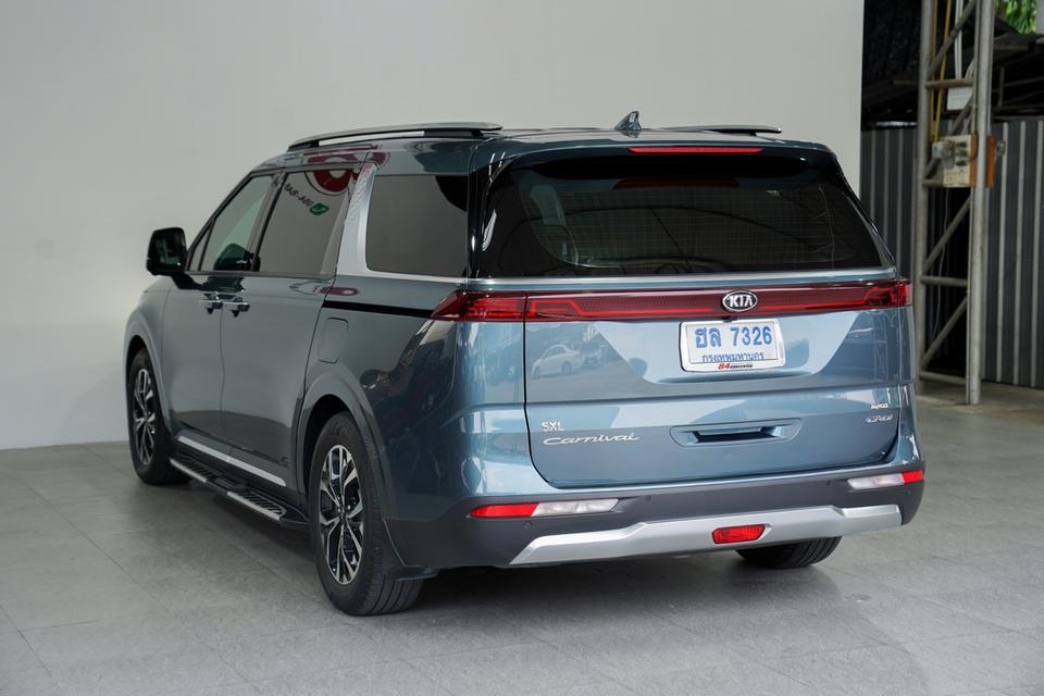 ็ีKIA CARNIVAL 2.2 SXL AT ปี 2021 สีฟ้า เลขไมล์ปัจจุบัน 41,xxx กม. 18