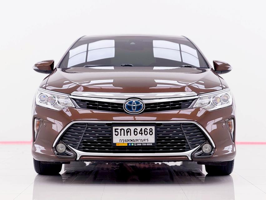 TOYOTA CAMRY HYBRID 2.5 [Navigator] ปี2016 สีน้ำตาล รูปที่ 2