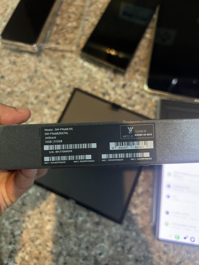 ขายSamsungFold7สีJet Black512กิ๊กยกกล่องไร้รแยใช้งานดีทุกๆฟังชั่นถูกมากๆมีประกัน รูปที่ 6