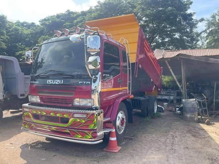 ขาย ISUZU 6 ล้อดั้มพ์ เครื่อง195 แรง FTR  3