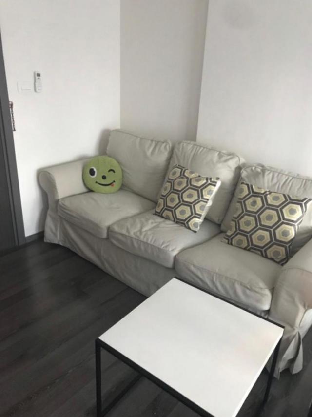 ให้เช่า คอนโด Base Park West Sukhumvit 77 (เดอะ เบส พาร์ค เวสต์ สุขุมวิท 77) 25 ตรม. 1 นอน 1 น้ำ ชั้น 3 วิวเมือง จอดรถได 2