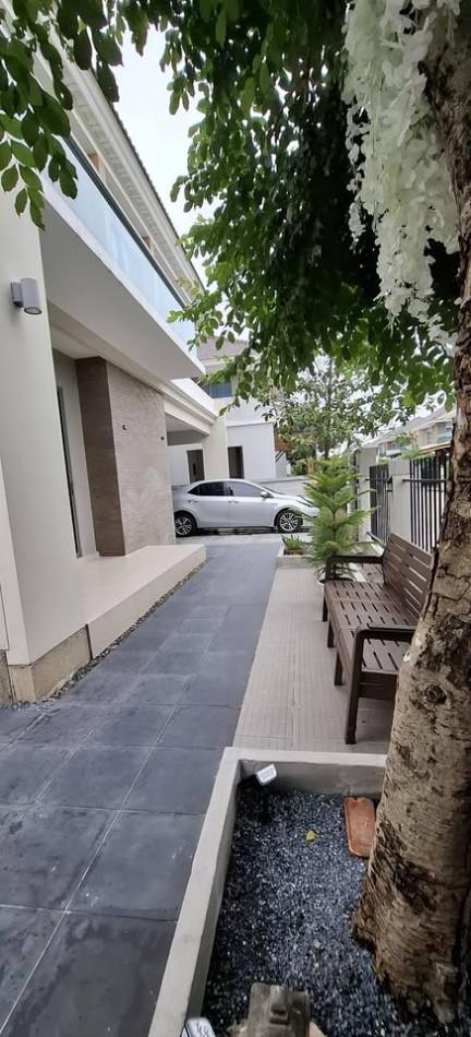 ให้เช่าบ้านเดี่ยวหลังริม หมู่บ้าน เพอร์เฟคเพลส รัตนาธิเบศร์ – สถานีไทรม้า 2