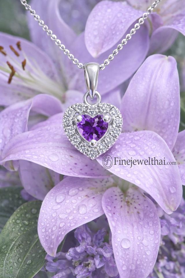 Finejewelthai เครื่องประดับอะเมทิสต์ พลอยแท้ เสริมมงคลด้านความรักและการเงิน รูปที่ 2