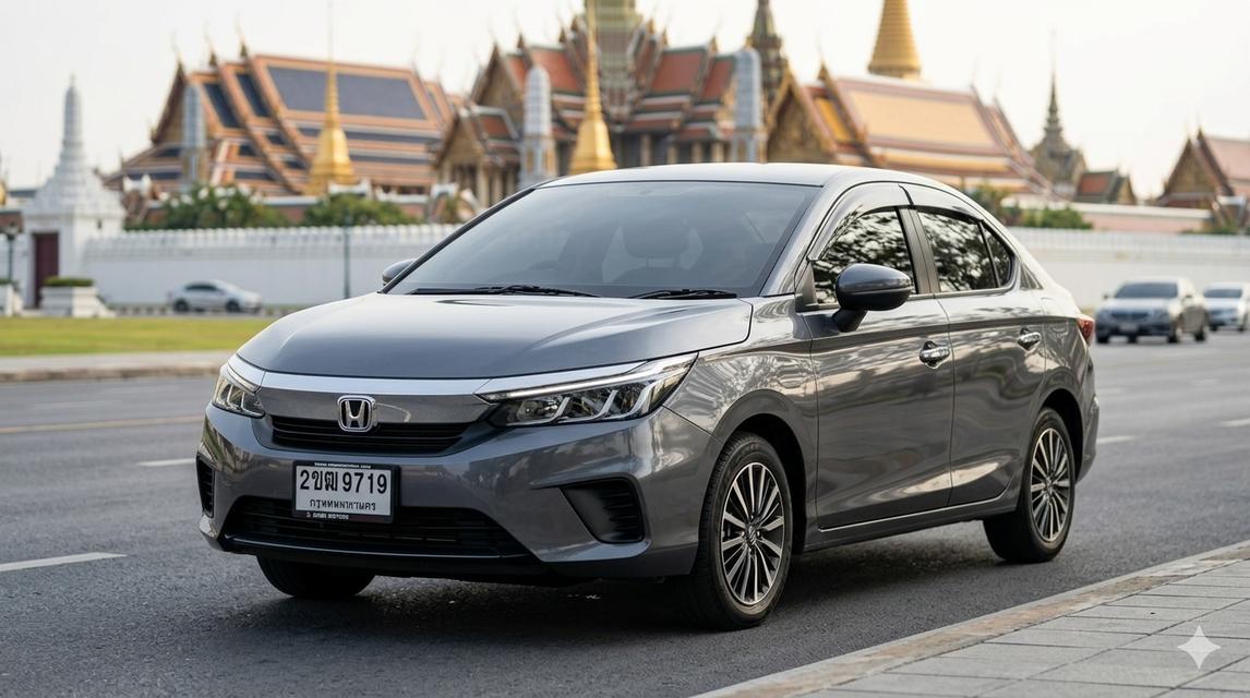🔥 รถสวยมือเดียว Honda City 1.0 SV AT ปี 2021