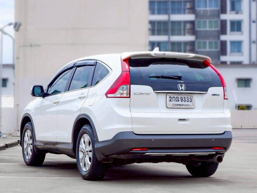 HONDA CRV 2.0 E (i-VTEC) เกียร์ Auto 4WD สีขาวมุก ปี 2014 6