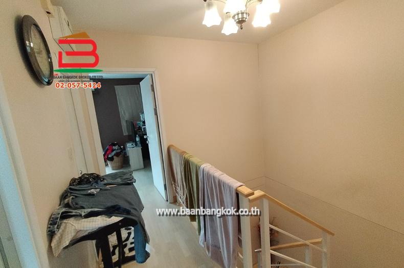 ทาวน์โฮม เดอะคอนเนค 12 หลังริม (ใกล้ตลาดถนอมมิตร) เนื้อที่ 28.9 ตรว. ถนนรามอินทรา เขตบางเขน จังหวัดกรุงเทพมหานคร 8